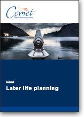 Later life planning